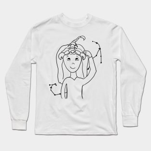 Scorpio girl Long Sleeve T-Shirt